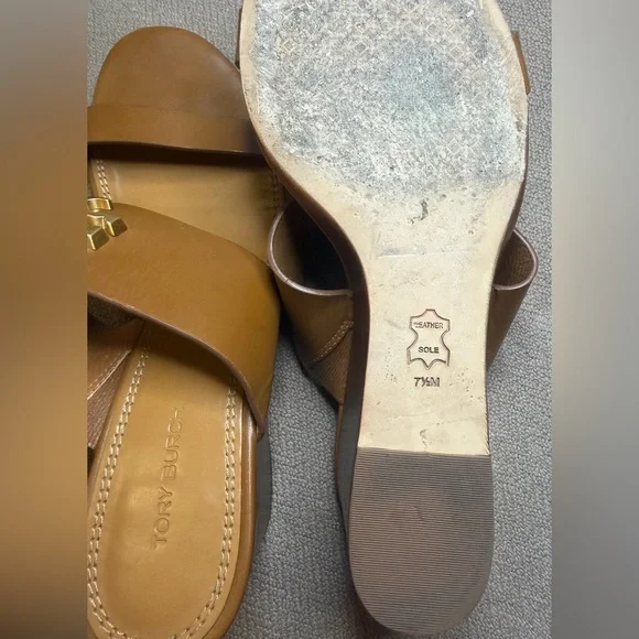 Tory Burch Everly 65MM Sandal Wedge Slide - Picture 9 of 9